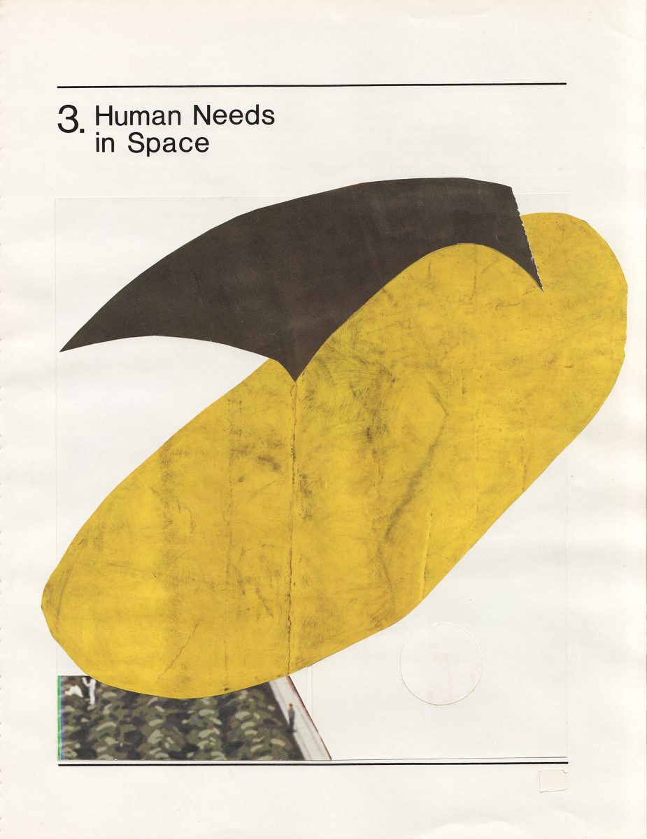Human needs in space